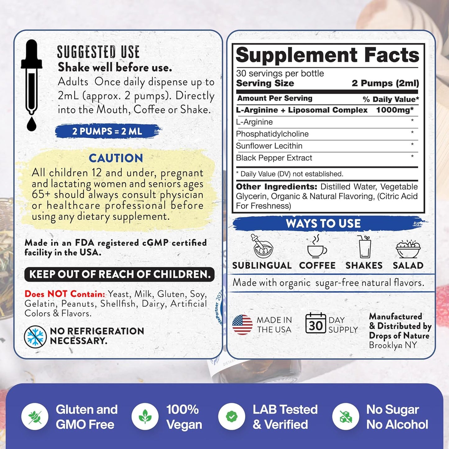 L-Arginine Liposomal