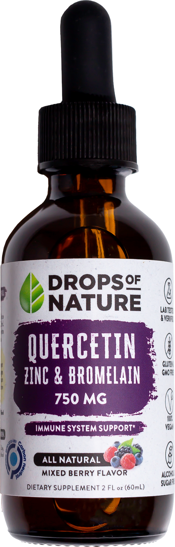 Quercetin, Zinc & Bromelain